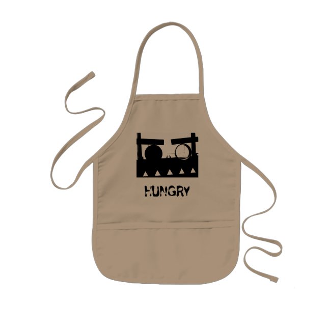 Hungrige Monster-KinderSchürze Kinderschürze (Vorne)