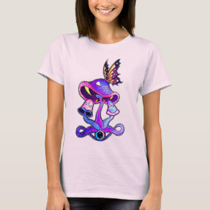 Hungrige Pilz-gefärbte Krawatte T T-Shirt