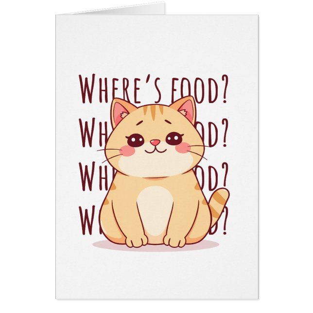 Hungrige rote Katze  (Vorne)