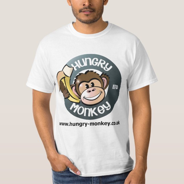 Hungriger Affe T-Shirt (Vorderseite)