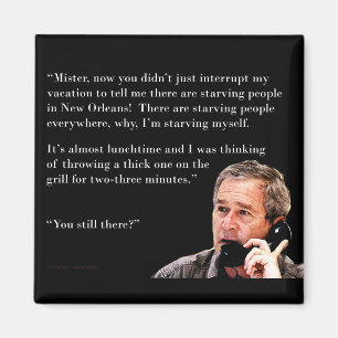 Hungriger George W. Bush Magnet