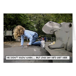 hungriges Flusspferd - ein Tag