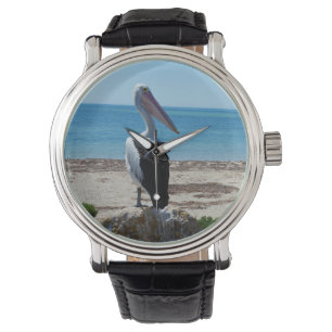 Hungriges Pelican, Gewartet Armbanduhr