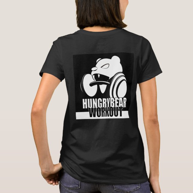 Hungry BEAR Workout T-Shirt (Rückseite)