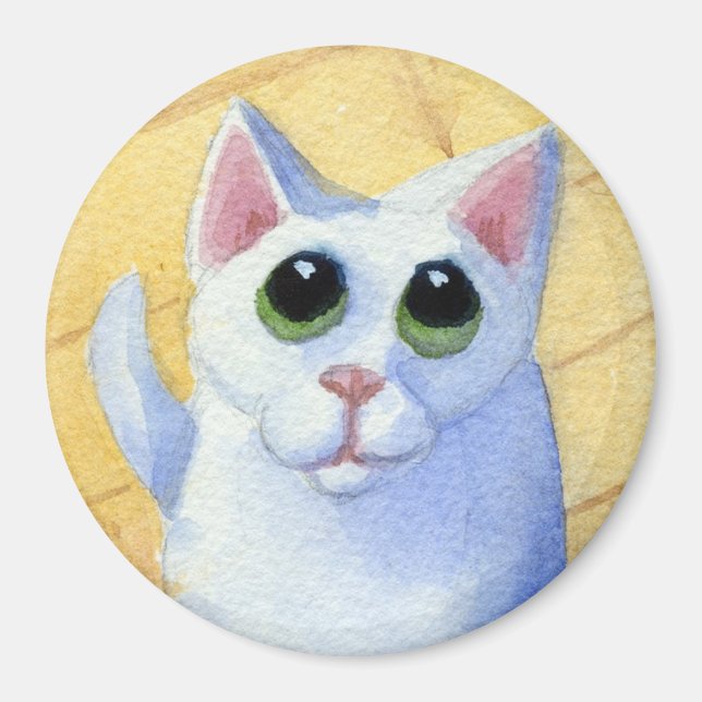 Hungry Cat Magnet (Vorne)