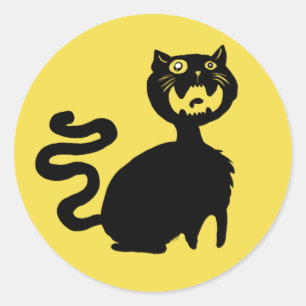 Hungry Cat Sticker