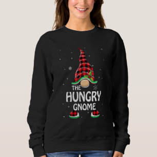 Hungry Gnome Buffalo Kariert Matching Family Chris Sweatshirt