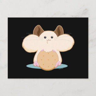 Hungry Hamster Postkarte