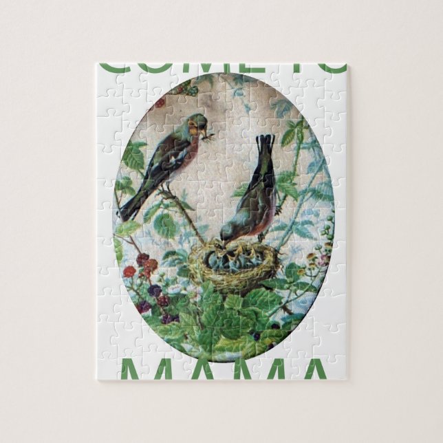 Hungry Hearts: Mama's Got Food!. Kommen Sie nach M Puzzle (Vertikal)