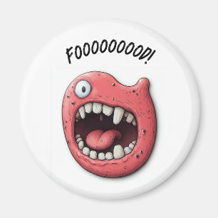 "Hungry Mouth" Kühlschrankmagnet ! Magnet