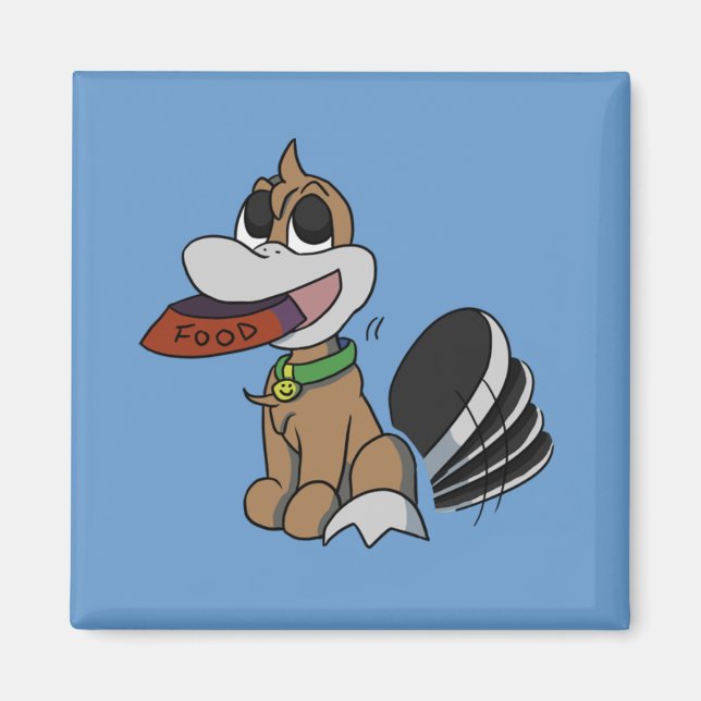 Hungry Platypi Magnet (Vorne)