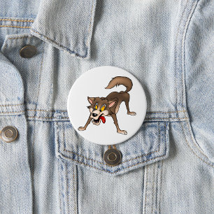 Hungry Wolf Button