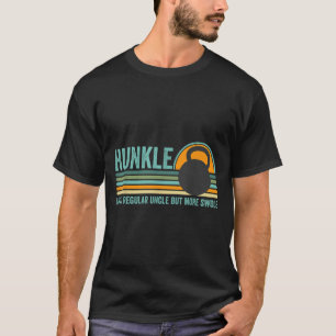 Hunkle Funny Onkel Geschenk Hunky Onkel Swole Meme T-Shirt
