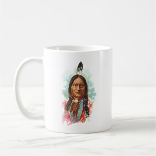 Hunkpapa Sioux Leiter: Sitting Bull Tasse