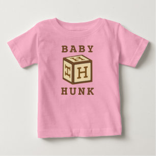 Hunk's Name on American Apparel Baby T-shirt
