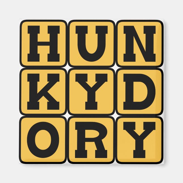 Hunky Dory, Peachy Keen Magnet (Vorne)