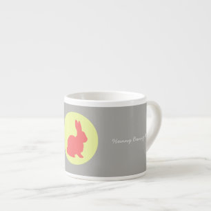 Hunny Bunny Funky Pastellfarben Espresso-Tasse Espressotasse