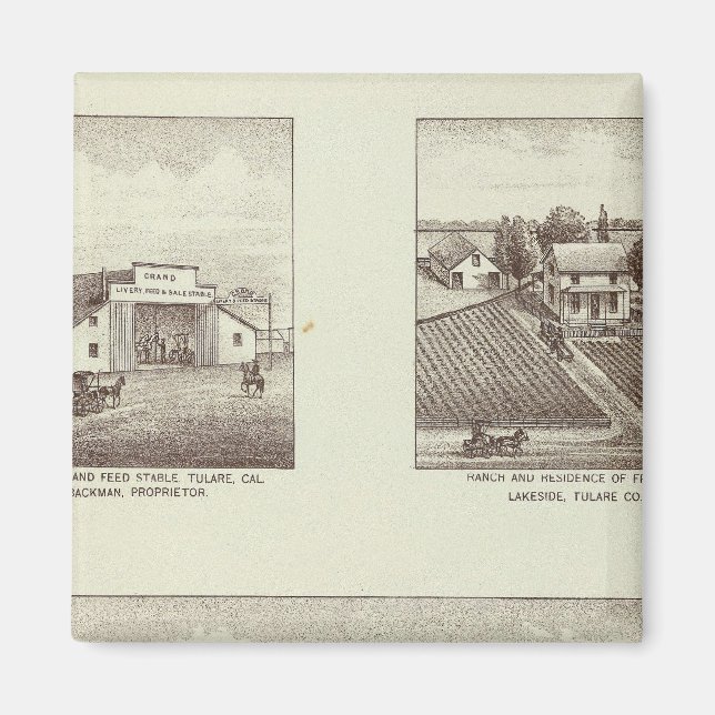 Hunsaker ranch, Woodville Magnet (Vorne)