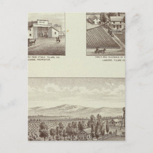 Hunsaker ranch, Woodville Postkarte