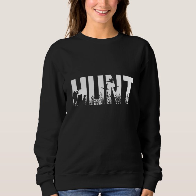 HUNT Duck Hunting Shirt Duck Slayer Duck Hunter (Vorderseite)
