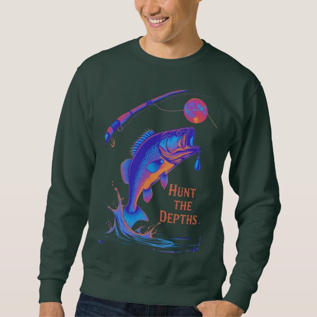 Hunt the Depths Sweatshirt (Vorderseite)