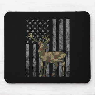 Hunter Camouflage Jagd Buck Elk American F Mousepad