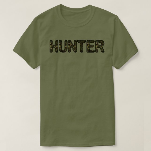 Hunter Camouflage T-Shirt (Design vorne)