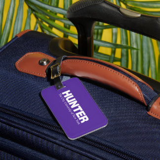 Hunter College CUNY Akademisches Logo Gepäckanhänger
