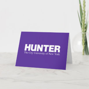 Hunter College CUNY Akademisches Logo Karte