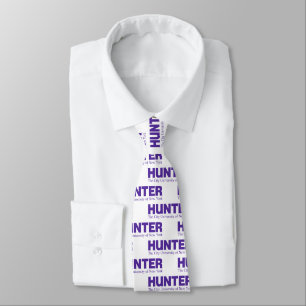 Hunter College CUNY Akademisches Logo Krawatte