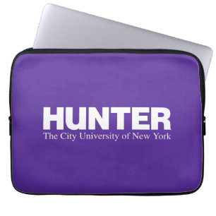 Hunter College CUNY Akademisches Logo Laptopschutzhülle
