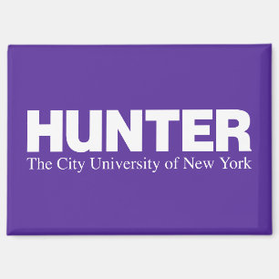 Hunter College CUNY Akademisches Logo Magnet