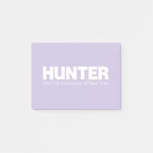 Hunter College CUNY Akademisches Logo Post-it Klebezettel