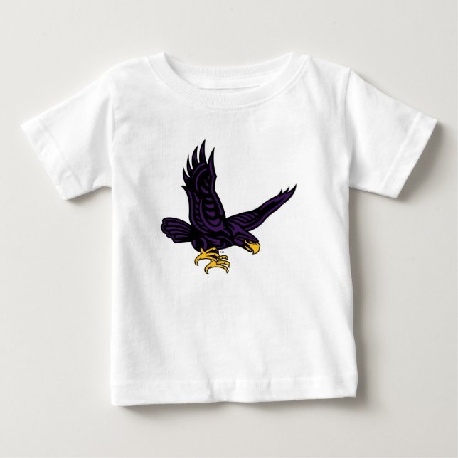 Hunter College Hawk Baby T-shirt (Vorderseite)