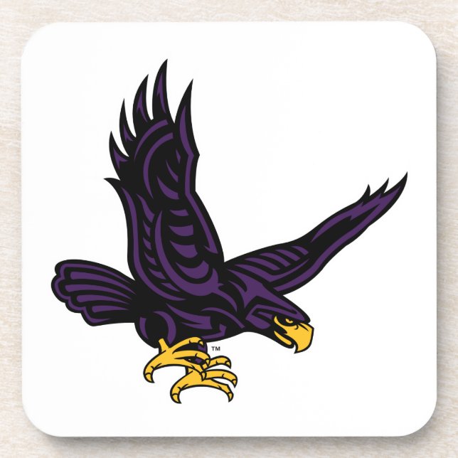 Hunter College Hawk Getränkeuntersetzer (Vorderseite)