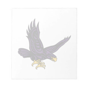 Hunter College Hawk Notizblock
