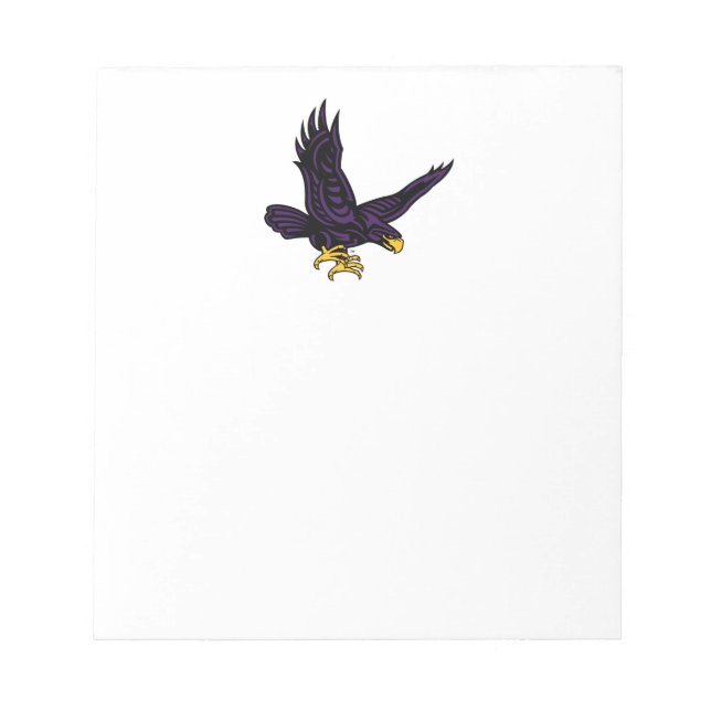 Hunter College Hawk Notizblock (Vorderseite)