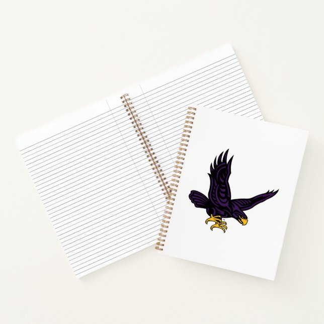 Hunter College Hawk Notizbuch (Innenseite)