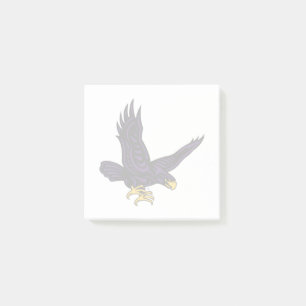 Hunter College Hawk Post-it Klebezettel