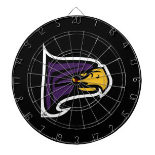 Hunter College Hawk Profil Maskottchen Dartscheibe