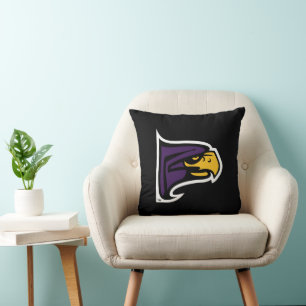 Hunter College Hawk Profil Maskottchen Kissen