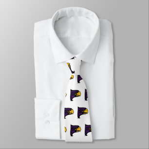 Hunter College Hawk Profil Maskottchen Krawatte