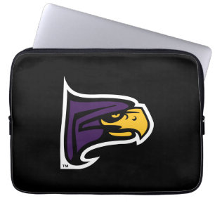 Hunter College Hawk Profil Maskottchen Laptopschutzhülle