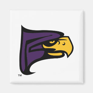 Hunter College Hawk Profil Maskottchen Magnet