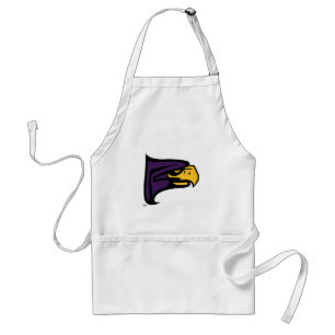 Hunter College Hawk Profil Maskottchen Schürze