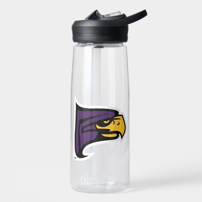 Hunter College Hawk Profil Maskottchen Trinkflasche (Links)