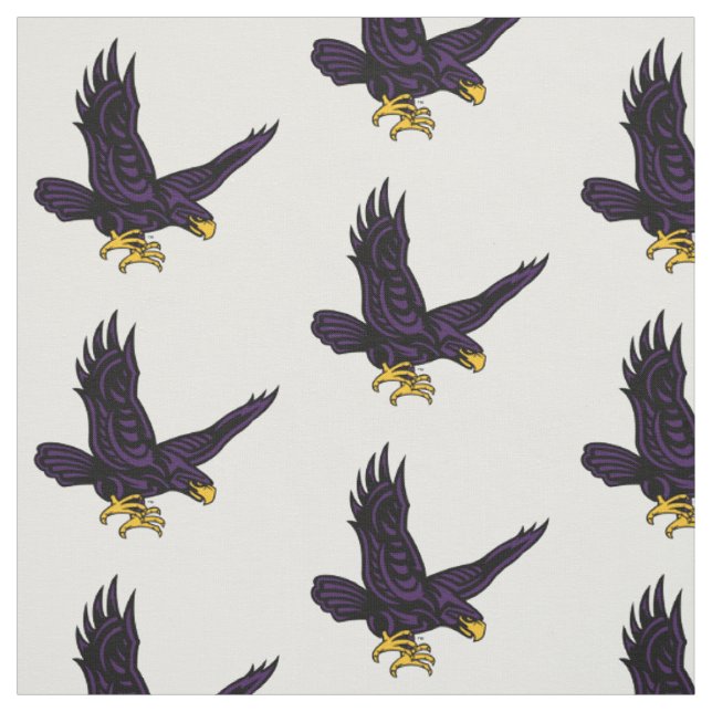 Hunter College Hawk Stoff (Muster)
