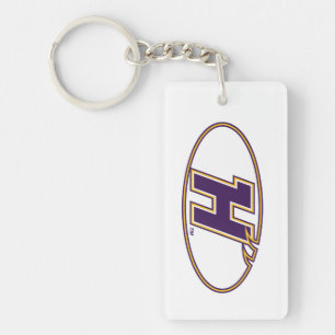 Hunter College Hawks Athletik-Logo Schlüsselanhänger