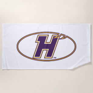 Hunter College Hawks Athletik-Logo Strandtuch