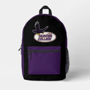 Hunter College Hawks Maskottchen Bedruckter Rucksack
